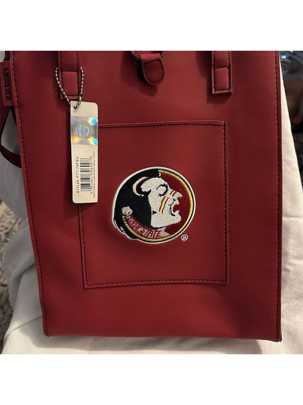 Florida State Seminoles Red Tote Bag Officially Licensed - Standard OS
